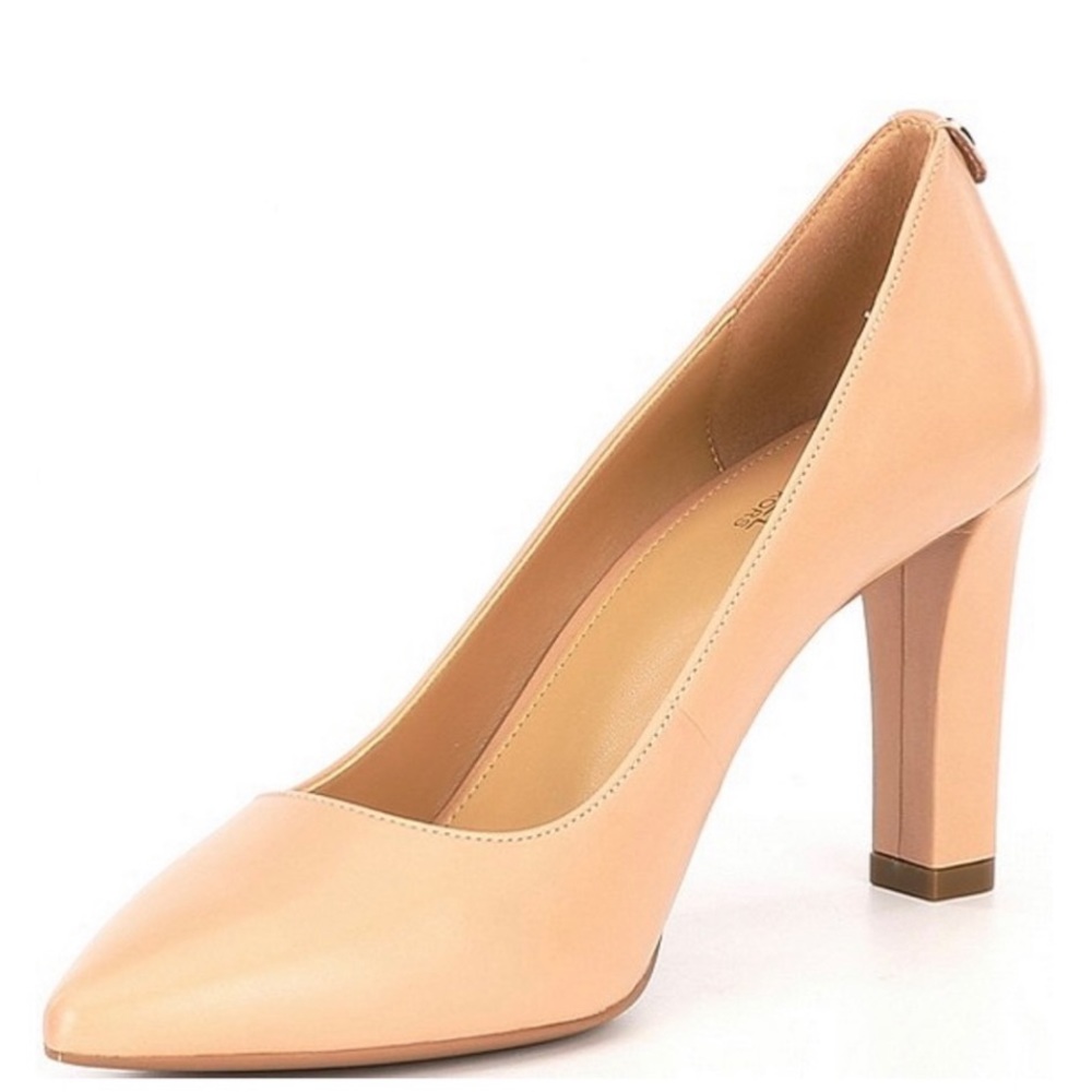 NEVER WORN🔥Michael Kors Abbi Leather Blush Heels